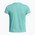 Női futópóló Under Armour Streaker Splatter radial turquoise/reflective 4