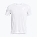 Férfi futópóló Under Armour Streaker Splatter white/white/reflective 4
