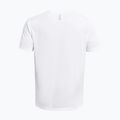 Férfi futópóló Under Armour Streaker Splatter white/white/reflective 5