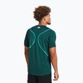 férfi edzőpóló a Under Armour HG Armour FTD Graphic hydro teal/circuit teal 2