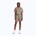 női edzőpóló Under Armour Campus Boxy Crop taupe dusk/black 2