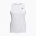 Női edző póló Under Armour Tech Tank Solid white/black