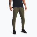 Férfi Under Armour Rival Terry Jogger nadrág marine green/onyx white színben