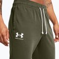 Férfi Under Armour Rival Terry Jogger nadrág marine green/onyx white színben 4