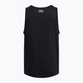 Under Armour Sportstyle Logo fekete/fehér férfi tank top 4