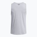 Under Armour Sportstyle Logo steel light heather/fekete férfi tank top 4