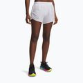Női futóshort Under Armour Fly By 3" white/white/black