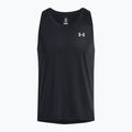 Under Armour Launch Singlet fekete/fényvisszaverő férfi futó tréning felső 4