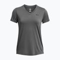 Női edző póló Under Armour Tech SSV Solid castlerock/black