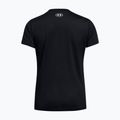 Női edző póló Under Armour Tech SSV Solid black/white 2