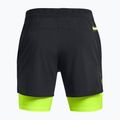 férfi rövidnadrág  Under Armour Peak Woven 2in1 black/high vis yellow/high vis yellow 6