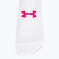 női edzőzokni Under Armour Essential Nv Mid Crew 3P white/white/astro pink 3