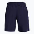 Férfi edző rövidnadrág Under Armour Tech Woven Wordmark midnight navy/white 2