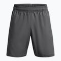 Férfi Under Armour Woven Wordmark castlerock/fehér edzőnadrág 5