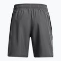 Férfi Under Armour Woven Wordmark castlerock/fehér edzőnadrág 6