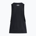 Női sporttrikó Under Armour Project Rock Neon Flame Tank black/black 4