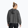 Under Armour női edzőpulóver Rival Terry OS Hoodie castlerock full heather/fekete 2