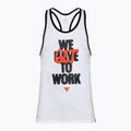 Under Armour Project Rock Get To Work Tank fehér/fekete/phoenix fire férfi edző tank top