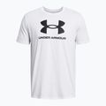 Férfi Under Armour Sportstyle Logo Update póló fehér/fekete 3