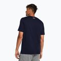 Férfi edzőpóló Under Armour Sportstyle Logo Update academy/white 2