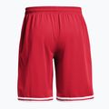 Férfi kosaras nadrág Under Armour 10" Perimeter Short red/white 2