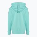 női pulóver Under Armour Rival Fleece Big Logo Hoody radial turquoise/white 5