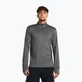 Férfi Under Armour Launch Pro 1/4 Zip castlerock/castlerock/reflective futó hosszú ujjú ruha