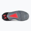 férfi edzőcipő Under Armour TriBase Reign 6 gray void/pitch gray/rush red 5