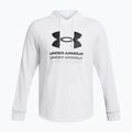 Férfi melegítőfelső Under Armour Rival Terry Graphic Hood white/black 3