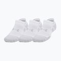 Zokni Under Armour Perf Tech Pro 3 Pack white/white/mod gray