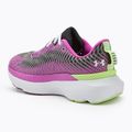 Under Armour Infinite Pro Run Anywhere női futócipő fekete/tetra szürke/fehér 3