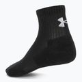 Zokni Under Armour Training Cotton Quarter 3 pár black/black/white 2