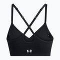 Under Armour Vanish Seamless Low edzőmelltartó fekete / fehér 5