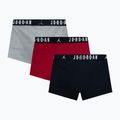 Férfi boxeralsó Nike Jrdan JHM Flight Cotton Trunk 3 pairs gym red/black 2