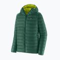 Férfi pehelykabát Patagonia Down Sweater Hoody conifer green 3