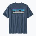 Férfi trekking póló Patagonia P-6 Logo Responsibili-Tee utility blue 4