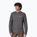 Férfi Patagonia Lightweight Unity Fitz Wildrise Crew pulóver tinta fekete