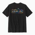 Patagonia férfi Unity Fitz Responsibili tintás fekete póló 4