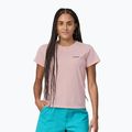 Női trekking póló Patagonia P-6 Logo Responsibili-Tee whisker pink