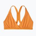 Fürdőruha felső Patagonia Bottom Turn Top ripple / kishu orange