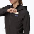 Női softshell dzseki Patagonia R1 CrossStrata Hoody fekete 6