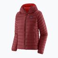 Női pehelykabát Patagonia Down Sweater Hoody oxide red 3