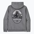 Férfi Patagonia Chouinard Crest Uprisal Hoody gravel heather melegítőfelső 2
