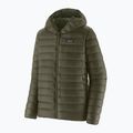 Férfi pehelykabát Patagonia Down Sweater Hoody pine needle green 3