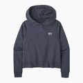 Női pulóver Regenerative Organic Certified Cotton Essential Hoody smolder blue