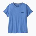 Női Patagonia P-6 Logo Responsibili-Tee bőséges kék 10