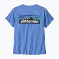 Női Patagonia P-6 Logo Responsibili-Tee bőséges kék 11
