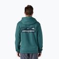 Patagonia Boardshort Logo Uprisal Hoody wetland kék melegítőfelső 2