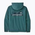 Patagonia Boardshort Logo Uprisal Hoody wetland kék melegítőfelső 4