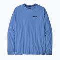 Férfi Patagonia P-6 Logo Responsibili Longsleeve bő kék 2